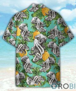 Octopus With Pineapple Summer Hawaiian Shirt