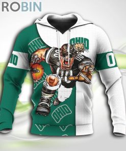 Ohio Bobcats NCAA Hoodie Football Go On Ohio Bobcats NCAA Hoodie Football Go On