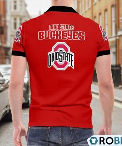 Ohio State Buckeyes Heartbeat Polo Shirt, Ohio State Buckeyes Unique Gifts