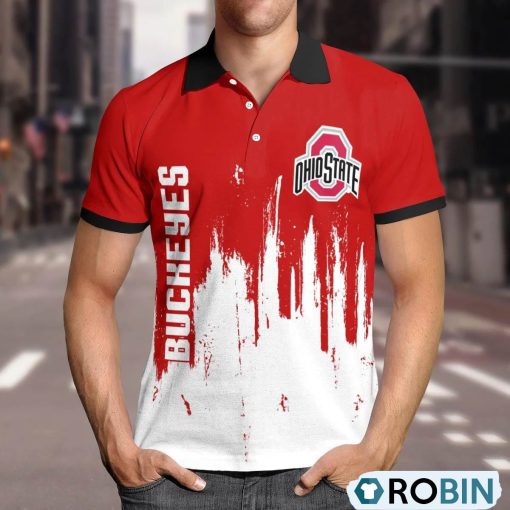 Ohio State Buckeyes Lockup Victory Polo Shirt, Buckeyes Gifts for Fans