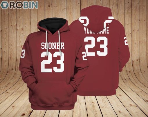 Oklahoma Sooners football Logo Design Hoodie