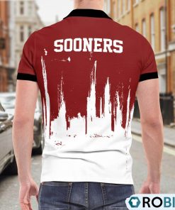 Oklahoma Sooners Lockup Victory Polo Shirt, Sooners Fan Shirt for Sale