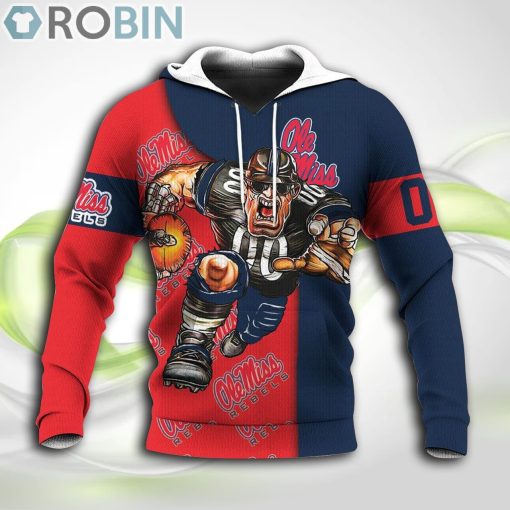 Ole Miss Rebels NCAA Hoodie Football Go On