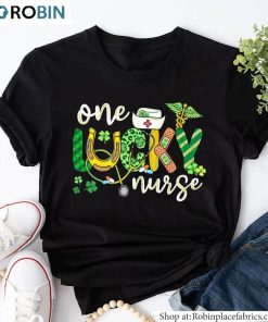 One Lucky Nurse Shirt, Nurse Lucky Crewneck Unisex Hoodie One Lucky Nurse Shirt, Nurse Lucky Crewneck Unisex Hoodie