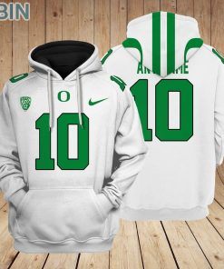 Oregon Ducks football Hoodie Custom Name and Number