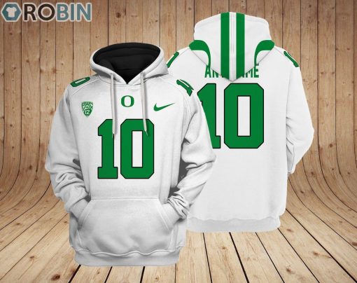Oregon Ducks football Hoodie Custom Name and Number