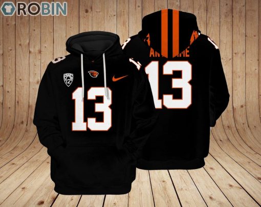 Oregon State Beavers Logo Design Hoodie