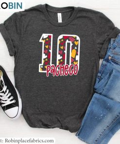 Pacheco Shirt, Pacheco 10 Short Sleeve Unisex T Shirt