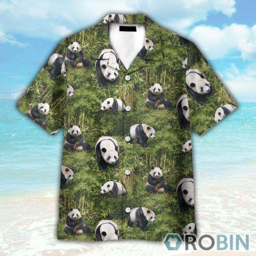 Panda Gift For Animal Lovers Hawaiian Shirt