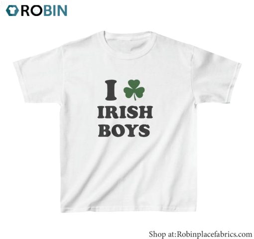 Patricks Day T Shirt, I Love Irish Boys Unisex Shirt