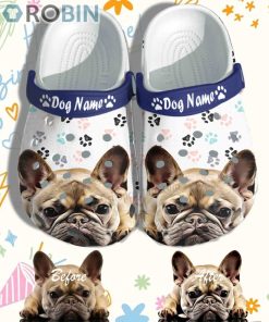 Paw Dog Cat Pet Lover Custom Crocs For Dog Love