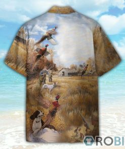 Pheasant Hunting Season Hawaiian Shirt Pheasant Hunting Season Hawaiian Shirt