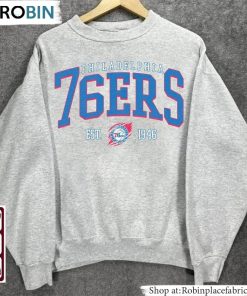 Philadelphia 76ers Shirt, Philadelphia 76er Basketball Hoodie Sweater