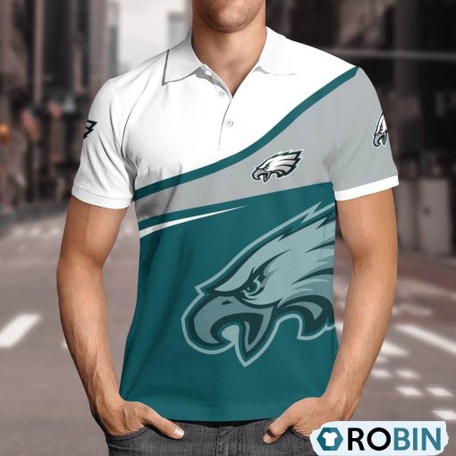 Philadelphia Eagles Comprehensive Charm Polo Shirt, Philadelphia Eagles Gear