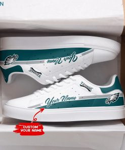 Philadelphia Eagles Custom Name Stan Smith Sneakers Philadelphia Eagles Custom Name Stan Smith Sneakers