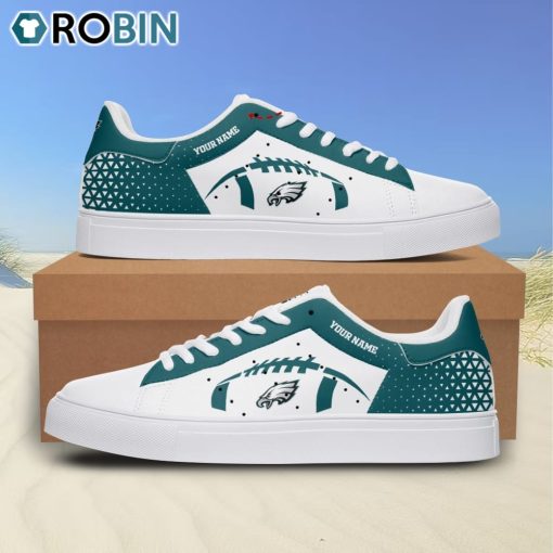 Philadelphia Eagles Design Football Custom Name Stan Smith Sneakers