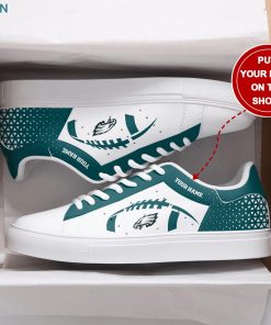 Philadelphia Eagles Design Football Custom Name Stan Smith Sneakers