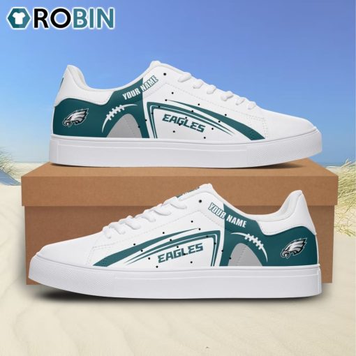 Philadelphia Eagles Football Custom Name Stan Smith Sneakers