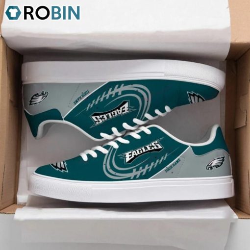 Philadelphia Eagles Football Design Personalized Stan Smith Sneakers