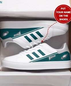 Philadelphia Eagles Football Personalized Stan Smith Sneakers Philadelphia Eagles Football Personalized Stan Smith Sneakers