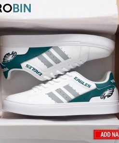 Philadelphia Eagles Logo Design Personalized Stan Smith Sneakers