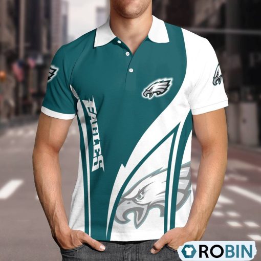 Philadelphia Eagles Magic Team Logo Polo Shirt, Eagles Merch