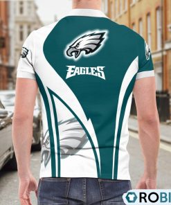 Philadelphia Eagles Magic Team Logo Polo Shirt, Eagles Merch Philadelphia Eagles Magic Team Logo Polo Shirt, Eagles Merch