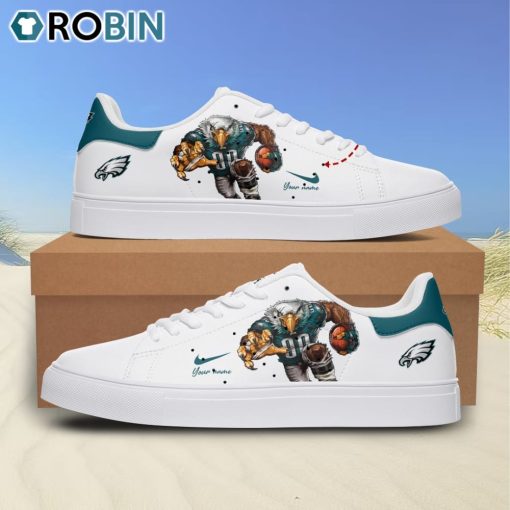 Philadelphia Eagles Mascot Personalized Stan Smith Sneakers