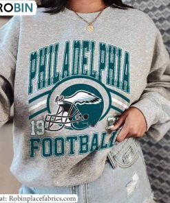 Philadelphia Eagles Shirt, Retro Bootleg Philadelphia Football T Shirt Hoodie