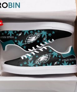 Philadelphia Eagles Weed Personalized Stan Smith Sneakers