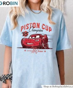 Piston Cup Unisex Hoodie, Lightning Mcqueen Unisex Shirt