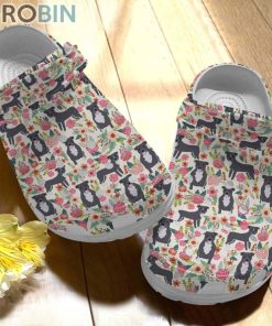 Pitbull Whitesole Floral Dogs Crocs For Dog Love