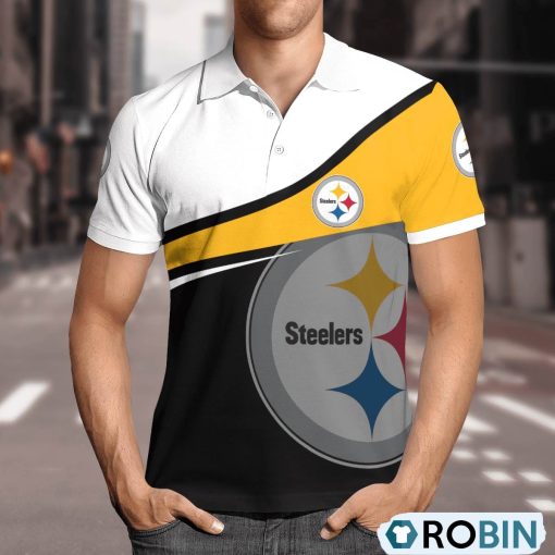 Pittsburgh Steelers Comprehensive Charm Polo Shirt, Pittsburgh Steelers Gifts