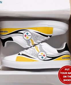 Pittsburgh Steelers Custom Name Stan Smith Sneakers