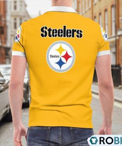 Pittsburgh Steelers Heartbeat Polo Shirt, Steelers Apparel Pittsburgh Steelers Heartbeat Polo Shirt, Steelers Apparel