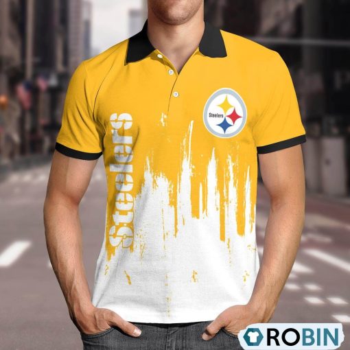 Pittsburgh Steelers Lockup Victory Polo Shirt, Pittsburgh Steelers Merchandise