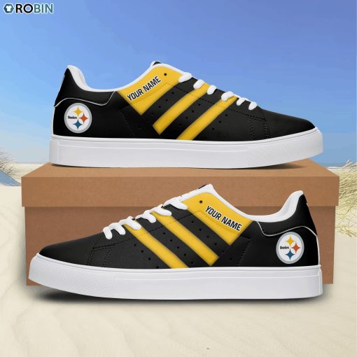 Pittsburgh Steelers Logo Design Personalized Stan Smith Sneakers
