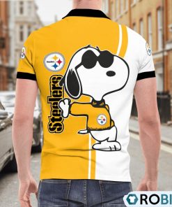 Pittsburgh Steelers Snoopy Polo Shirt, Steelers Merch Pittsburgh Steelers Snoopy Polo Shirt, Steelers Merch