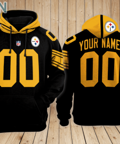 Pittsburgh Steelers Teams Hoodie Custom Name and Number