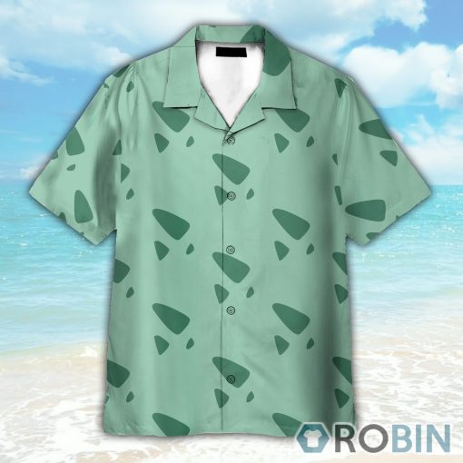 Pokemon Bulbasaur Cosplay Costume Hawaiian Shirt