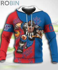 Portland Pilots NCAA Hoodie Football Go On Portland Pilots NCAA Hoodie Football Go On