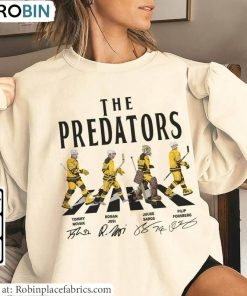 Predators Walking Abbey Road Sweatshirt , Nashville Predators Shirt Hoodie Predators Walking Abbey Road Sweatshirt , Nashville Predators Shirt Hoodie