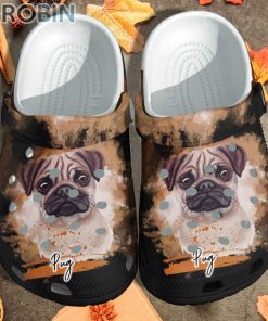 Pug Dog Dad Cute Crocs For Dog Love