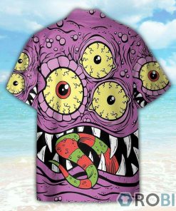 Purple People Eater Cosplay Costume Hawaiian Shirt