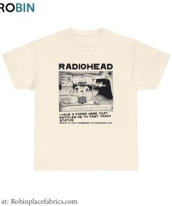 Radiohead Shirt, Retro Concert T Shirt Crewneck For Men Radiohead Shirt, Retro Concert T Shirt Crewneck For Men