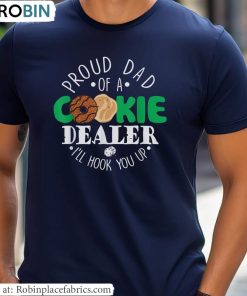 Retro Cookie Dealer Shirt, Fantastic Scout Dad Cookie Dealer Hoodie Crewneck