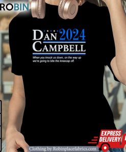 Retro Dan Campbell 2024 Shirt