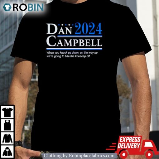 Retro Dan Campbell 2024 Shirt