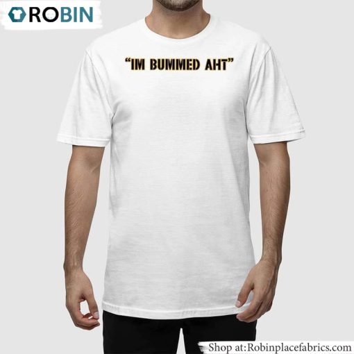 Retro Im Bummed Aht Shirt, Pat Mcafee I’m Bummed Aht Long Sleeve Short Sleeve