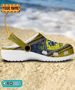 Rhein-Neckar L�wen Leather Zip Design Crocs Shoes